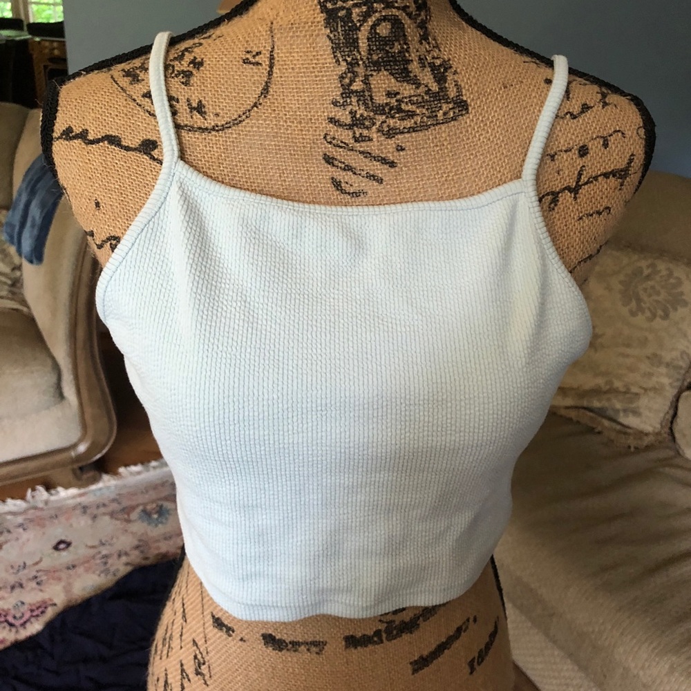 Topshop Halter Crop top